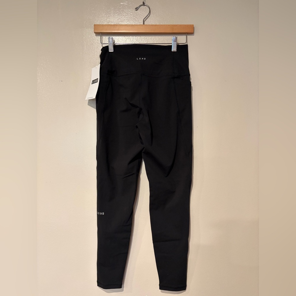 Black High-Rise Performance Leggings - Women's